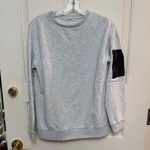 H&M Light Gray Sweatshirt